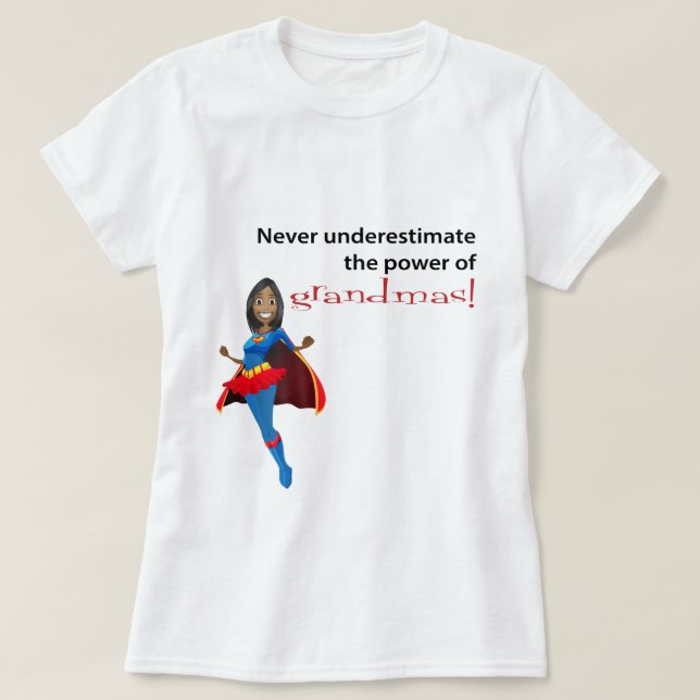 Ne Sous-Estimez Jamais Le Pouvoir Du T-shirt De Gr (Design devant)