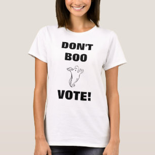 Ne votez pas Boo ! - T-shirt femme de 2 livres