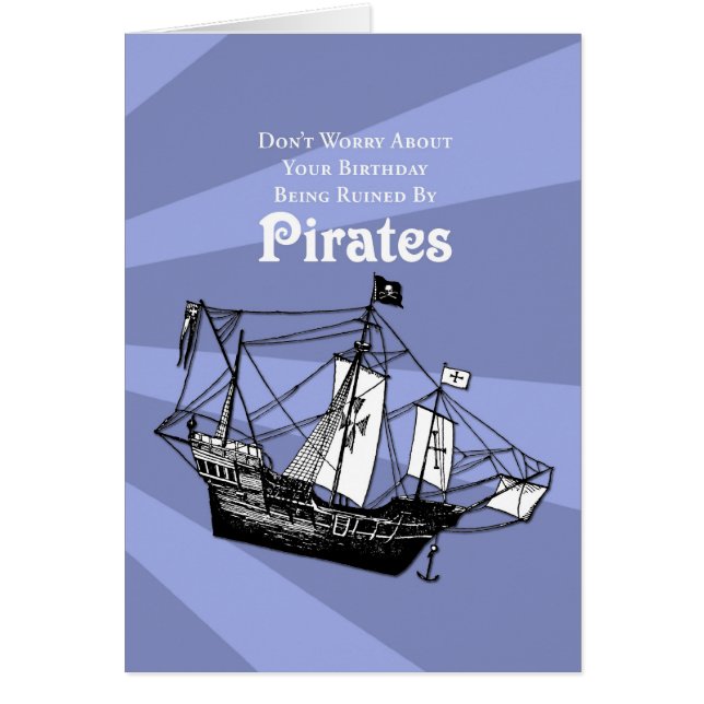 Ne vous inquiétez pas des pirates (Devant)