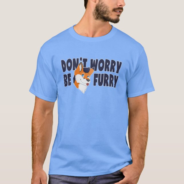 Ne vous inquiétez pas soit T-shirt velu de Fandom (Devant)