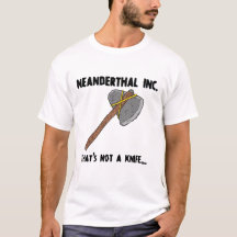 Neanderthal Knife Tee