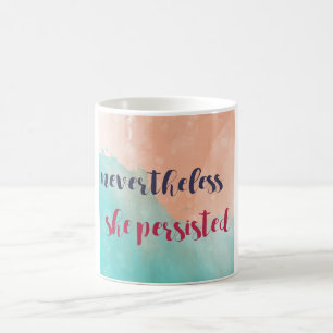 Néanmoins elle persiste tasse de terriers