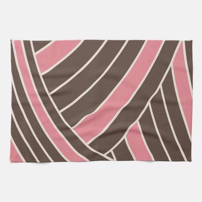 Neapolitan Abstract Kitchen Towel (Horizontal)