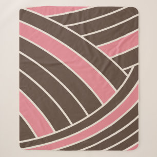 Neapolitan Abstract Sherpa Blanket