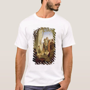 Neapolitan bagpipe player in wintry Rome, 1833 T-Shirt