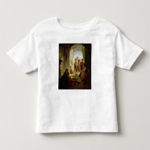 Neapolitan bagpipe player in wintry Rome, 1833 Toddler T-shirt
