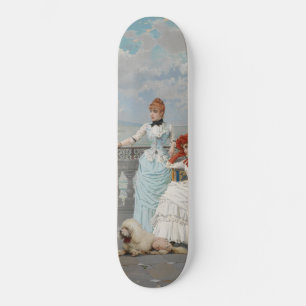 Neapolitan Beauties (Elegant Italian Young Women) Skateboard