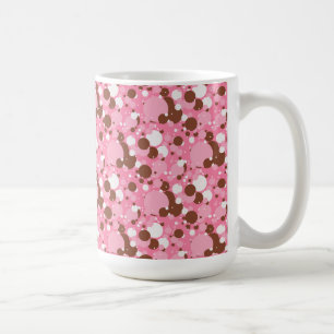 Neapolitan Dots 02 Pink Dark-15oz COFFEE MUG