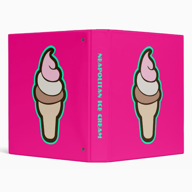 Neapolitan Ice Cream Binder (Background)