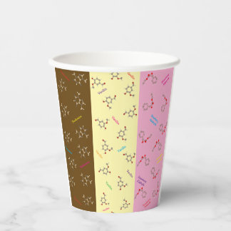 Neapolitan Ice Cream Chemistry Party Cups