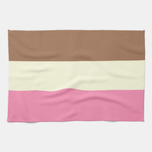 Neapolitan Ice Cream Kitchen Towel