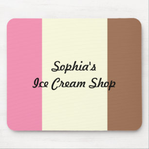 Neapolitan Ice Cream Mouse Pad