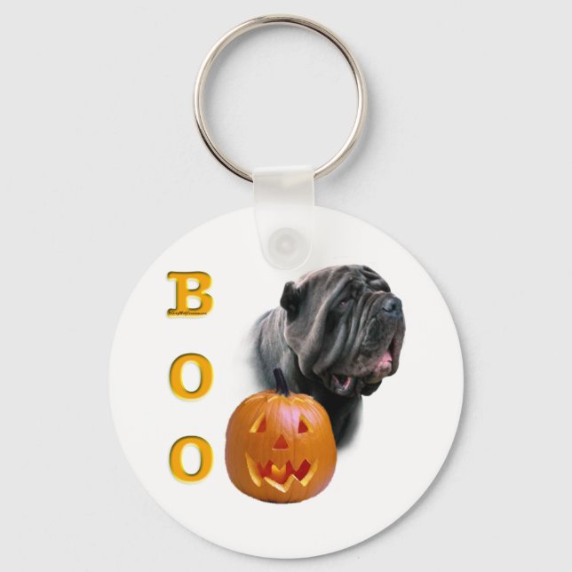 Neapolitan Mastiff Boo Keychain (Front)