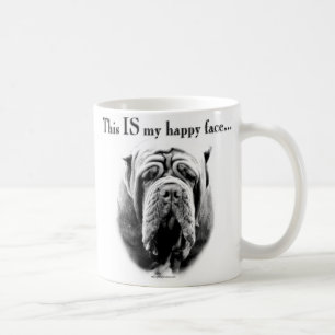 Neapolitan Mastiff Happy Face Coffee Mug