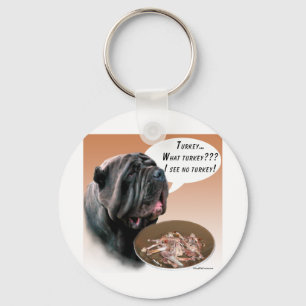 Neapolitan Mastiff Turkey Keychain