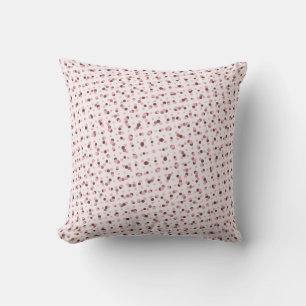 Neapolitan Mini Dots-7-Sq Throw Pillow