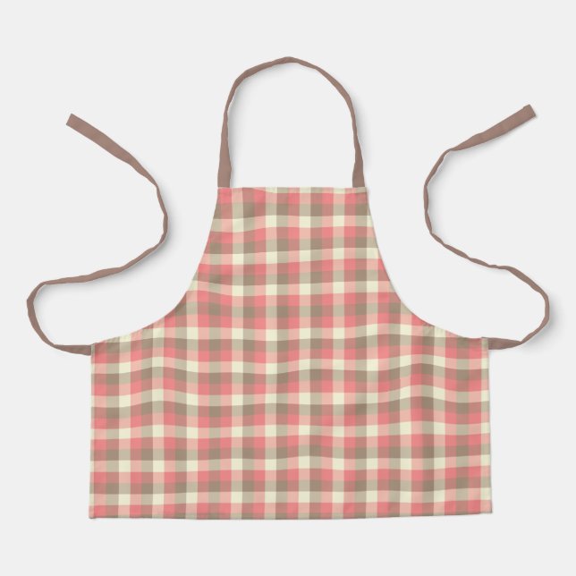 Neapolitan Plaid apron (Front)