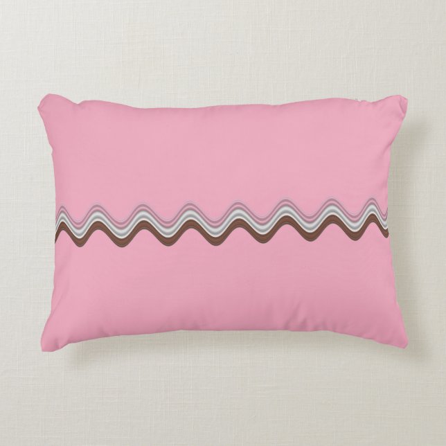 Neapolitan-Solid Pink Main-Accent  Pillow (Front)