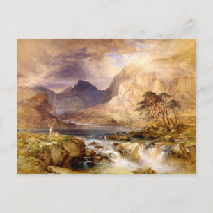 Near Brodick, Isle Of Arran, Scotland, painting Postcard
