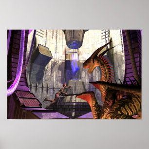 Near Chase End  (18" x 12") Art Print Poster