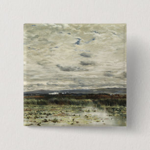 Near Shillingford 2 Inch Square Button