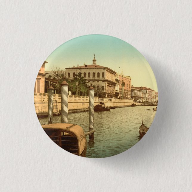 Near St Mark's, Venice, Italy 1 Inch Round Button (Front)