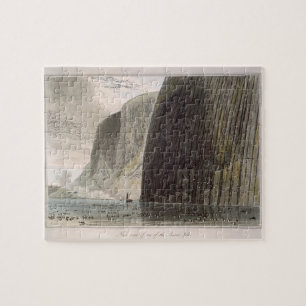 Near view of one of the Shiant Isles, from 'A Voya Jigsaw Puzzle
