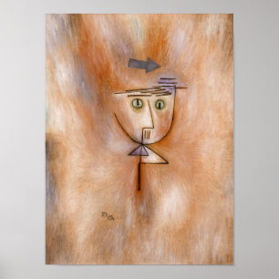 Nearly Hit by Paul Klee Poster