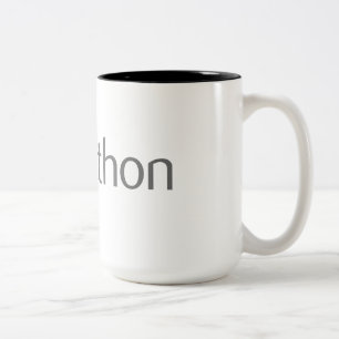 Neat Python Coder Two-Tone Coffee Mug