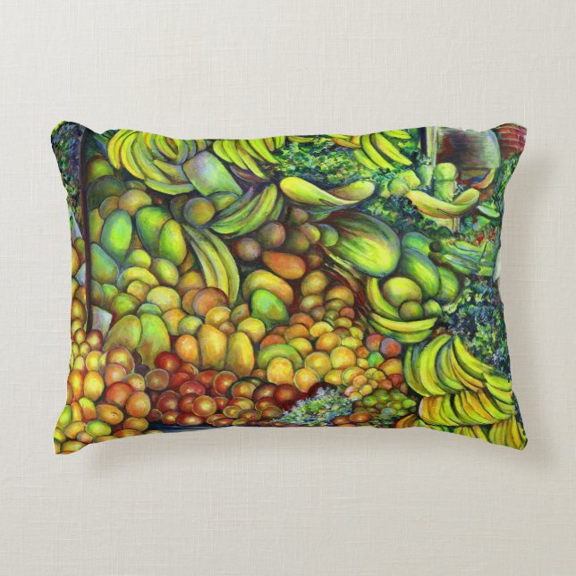 Neat, Sweet and in the Side Pocket, Mexico Accent Pillow (Front)