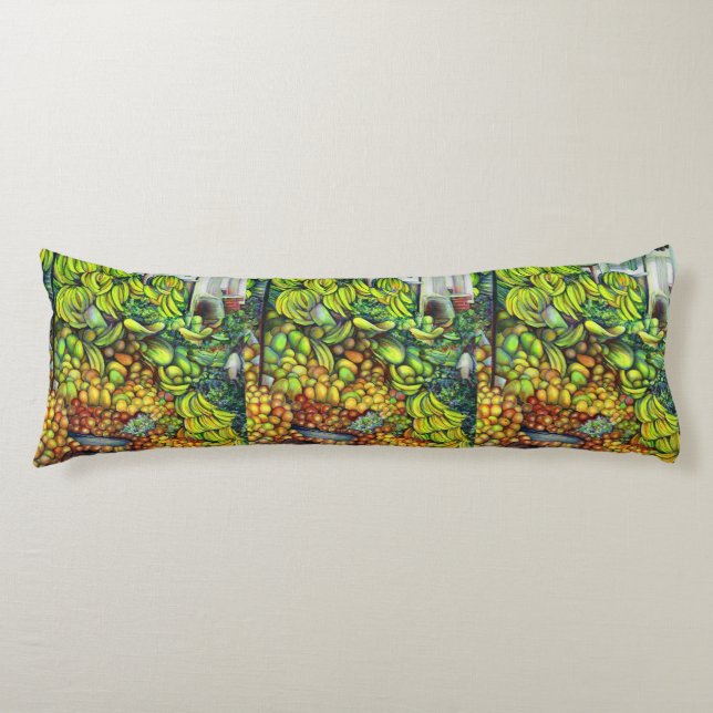 Neat, Sweet and in the Side Pocket, Mexico Body Pillow (Front)
