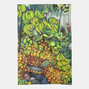 Neat, Sweet and in the Side Pocket, Mexico Kitchen Towel