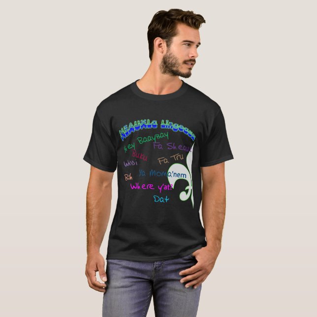NeauxLa Lingeaux Funny T-Shirt (Front Full)