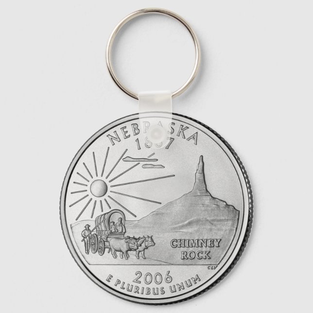 Nebraska 2006_NE_Unc Keychain (Front)