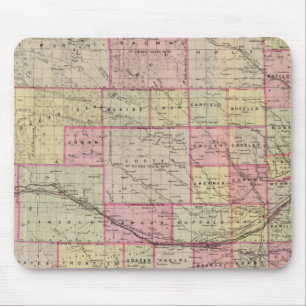 Nebraska 3 mouse pad