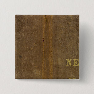 Nebraska and Kansas 4 2 Inch Square Button