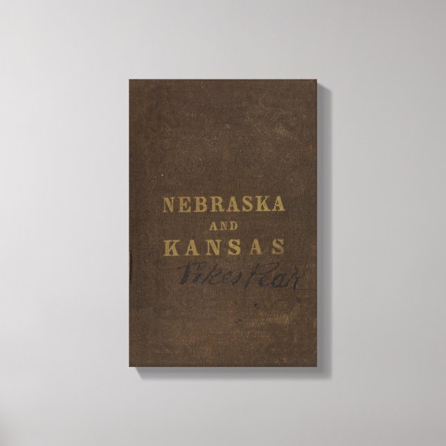 Nebraska and Kansas 5 Canvas Print (Front)
