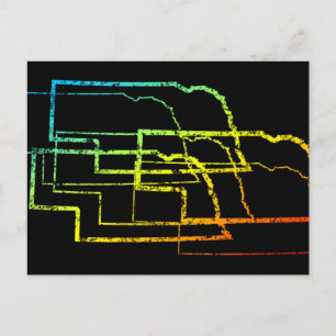 nebraska chill blur postcard