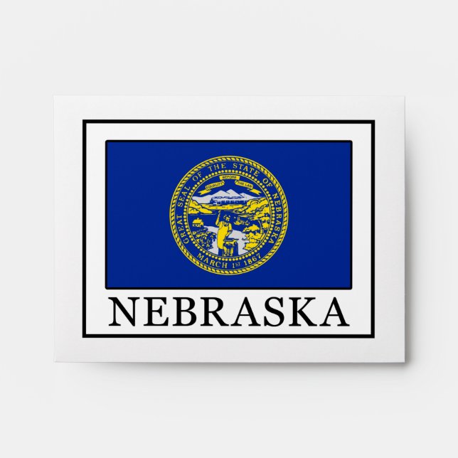 Nebraska Envelope (Front)