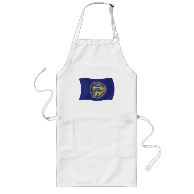 Nebraska Flag Apron (Front)