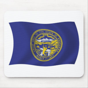 Nebraska Flag Mousepad
