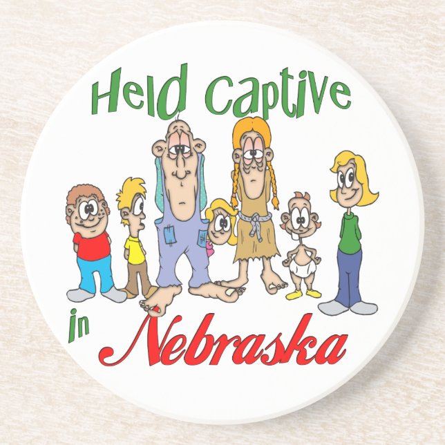 Nebraska Funny Trailer Park Dessous de verre Sands (Devant)