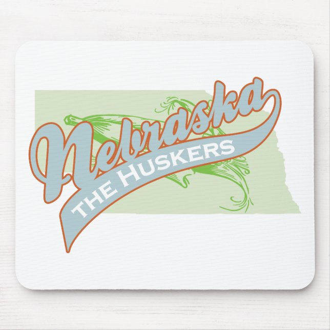 NEBRASKA HUSKERS MOUSE PAD (Front)