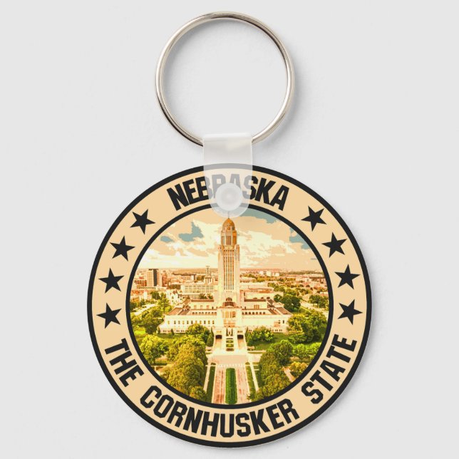 Nebraska                                           keychain (Front)