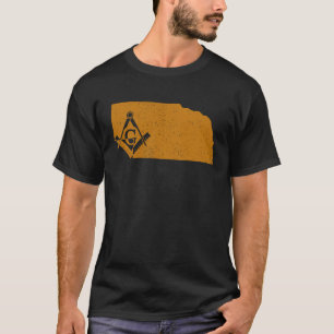 Nebraska Masons Grand Lodge Glne Freemason Father' T-Shirt