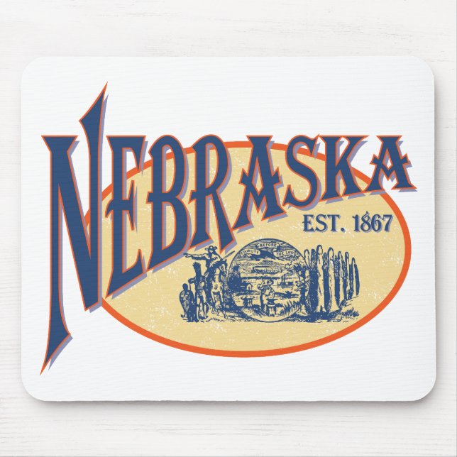 Nebraska Mouse Pad (Front)