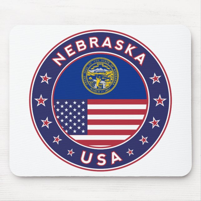 Nebraska Mouse Pad (Front)