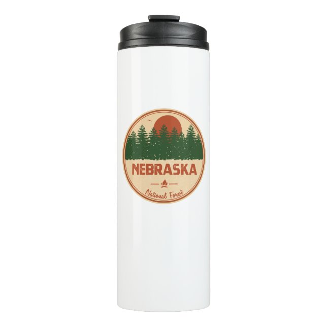 Nebraska National Forest Thermal Tumbler (Front)