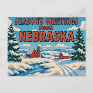 NEBRASKA Postcard