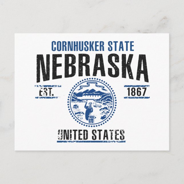 Nebraska Postcard (Front)